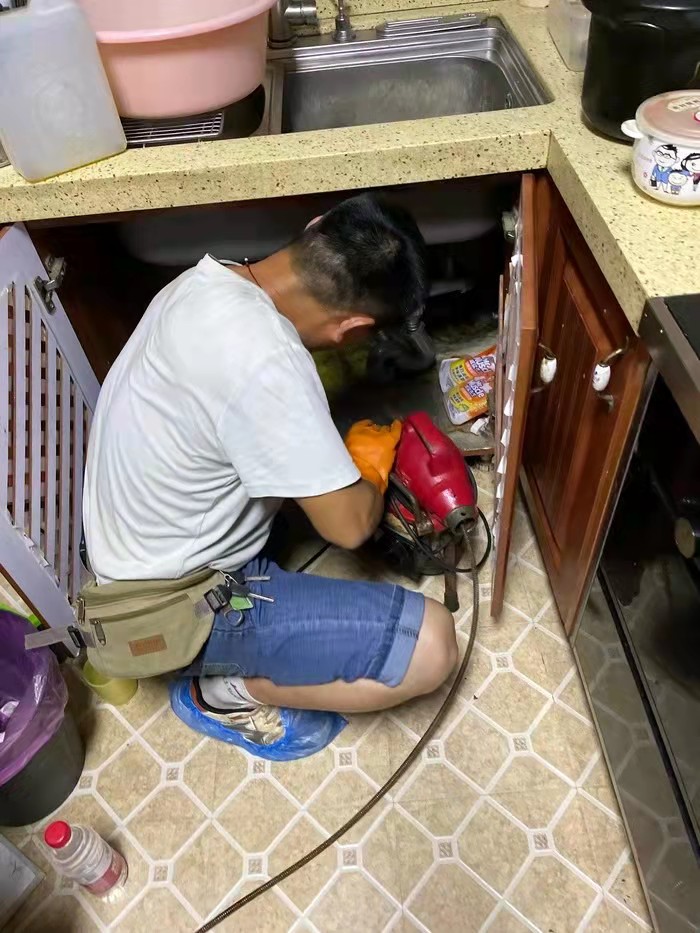 椰林镇通下水道